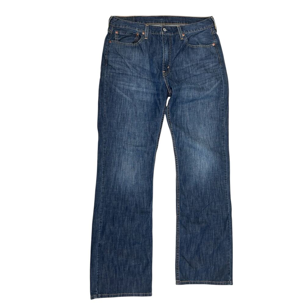 Levi’s 527 Jeans 36x34 Bootcut Blue Denim Pants Mid Rise USA Made Vintage Y2K